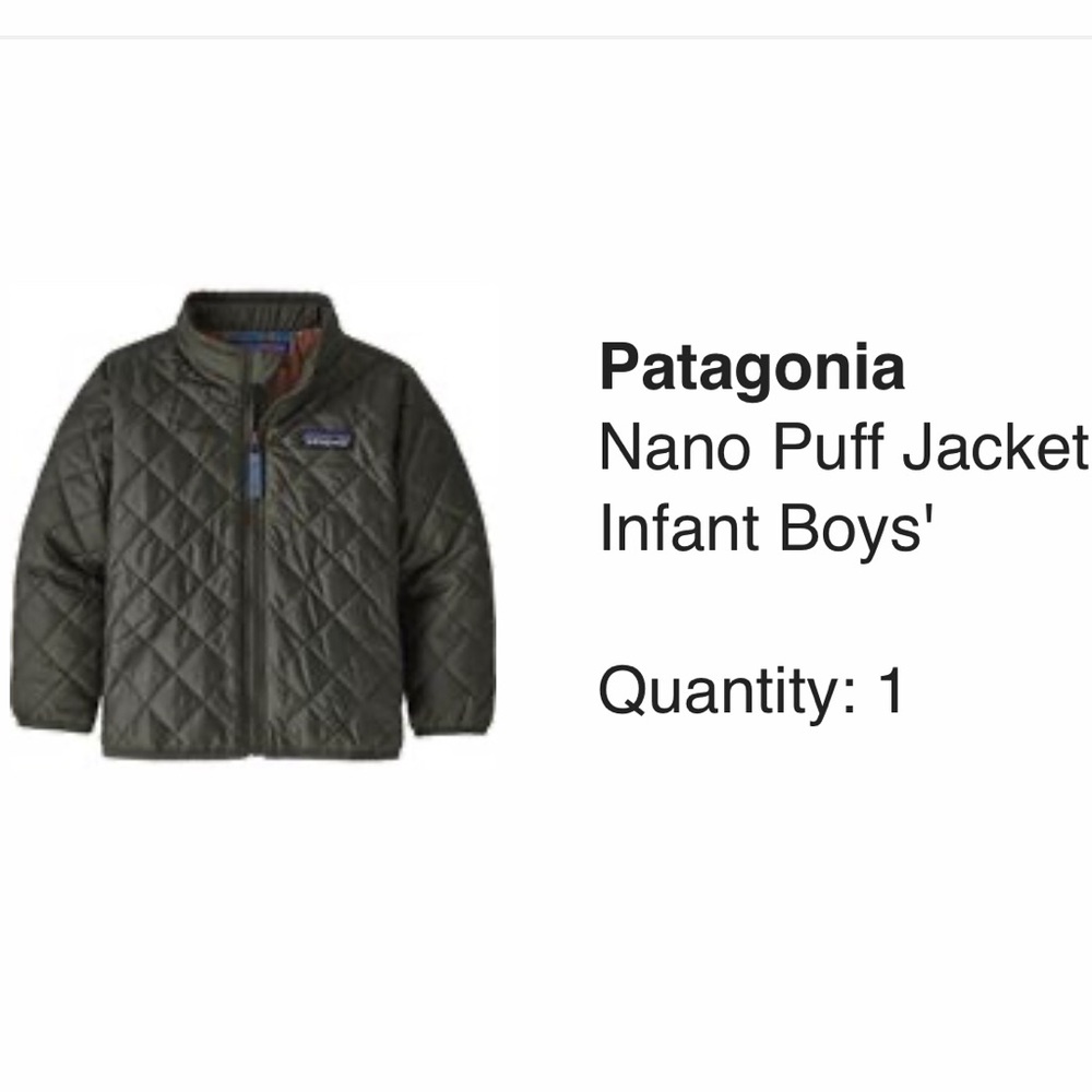 Patagonia Nano Puff Jacket infant boys